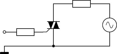 Sterowanie triakiem bez izolacji galwanicznej